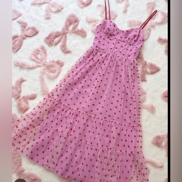 Betsey Johnson Dresses & Skirts - Betsey Johnson heart dress